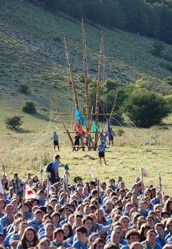 Scout/Maxicampo da 1400 ragazzi e avventura lieto fine nel Lazio