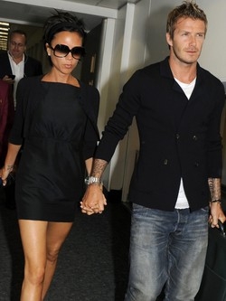 I Beckham festeggiano Finalmente una figlia
