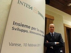 Credito, Passera a Varese &laquo;Insieme per la crescita&raquo;