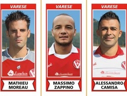 Le figurine della Panini&nbsp; in piazza con il&nbsp;Varese