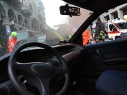 Varese, due incidenti in centro GUARDA LE IMMAGINI