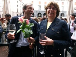 Oprandi aperitivo tra la gente “Con me citt&agrave; protagonista”