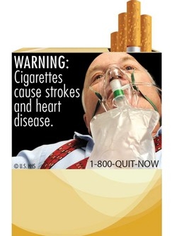 Svolta antifumo in America Frasi shock sui pacchetti