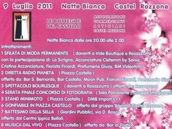 Notte bianca a Castel Rozzone