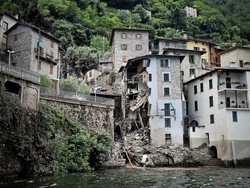 Il video della frana sul lago