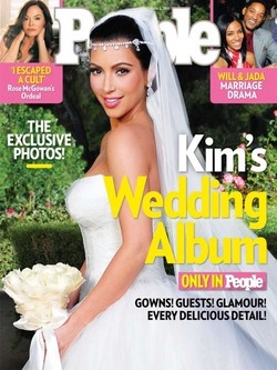 Kim Kardashian, nozze da favola soprattutto per incassi sui diritti