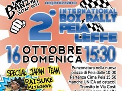 &laquo;Banzai&raquo; in Val Gandino  Box Rally con la TV giapponese