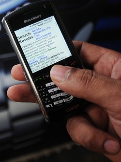 Arabia, salta rete Blackberry e crolla il numero di incidenti