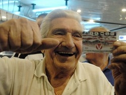 Lario Mambretti,&nbsp;89 anni a gennaio “scappa” da Marisa solo&nbsp;per il Varese