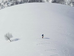 Il marzo di Orobie tra paesaggi innevati