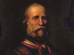 Statua del GaribaldinoForza Italia contro Lega