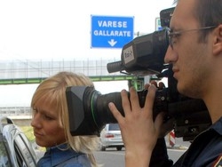 Viaggio delle telecamere Raifra gli sprechi di Busto Arsizio