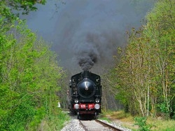 Il Treno Blutorna a sbuffare