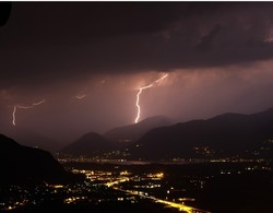 Ancora temporali
Il sole è solo un’illusione