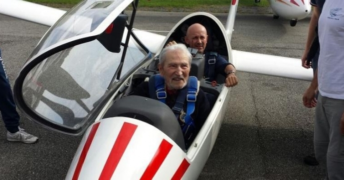 Festa all’aeroclub per i 90 anni del fondatore