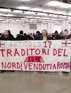 Il Salvini-leader piace
Ma non agli ex Barbari