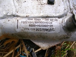 Il telaio di una Husqvarna
Ritrovato in via Maspero