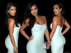 Si fa la radiografia del “lato B” Kim Kardashian: “Visto? E’ vero”