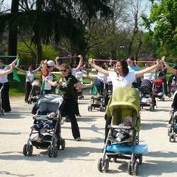 Le neo-mamme più in forma
fanno fitness con il pargolo