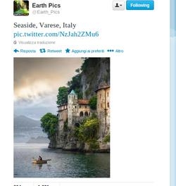 L’Eremo conquista Twitter
Scatto mozzafiato per Varese