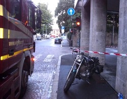 Moto in fumo in via Dandolo
Scoperto il “piromane”