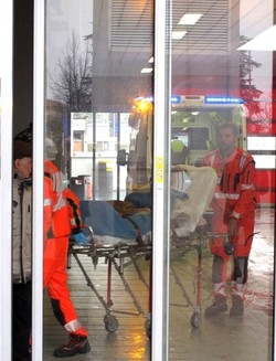 Operaio varesino ferito in Ticino
Gamba rotta da una benna