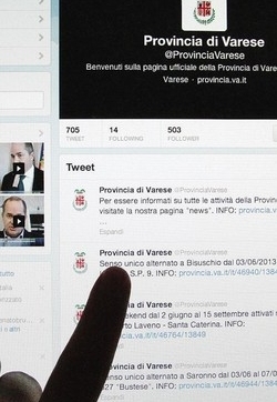 Più felici su Twitter che nella realtà
Ma i varesini restano un popolo triste
