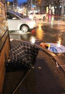 Un pioggia  record
E più che gennaio
sembra novembre
