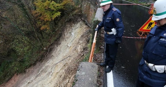 Un simbolo ferito
Frana il Sacro Monte
