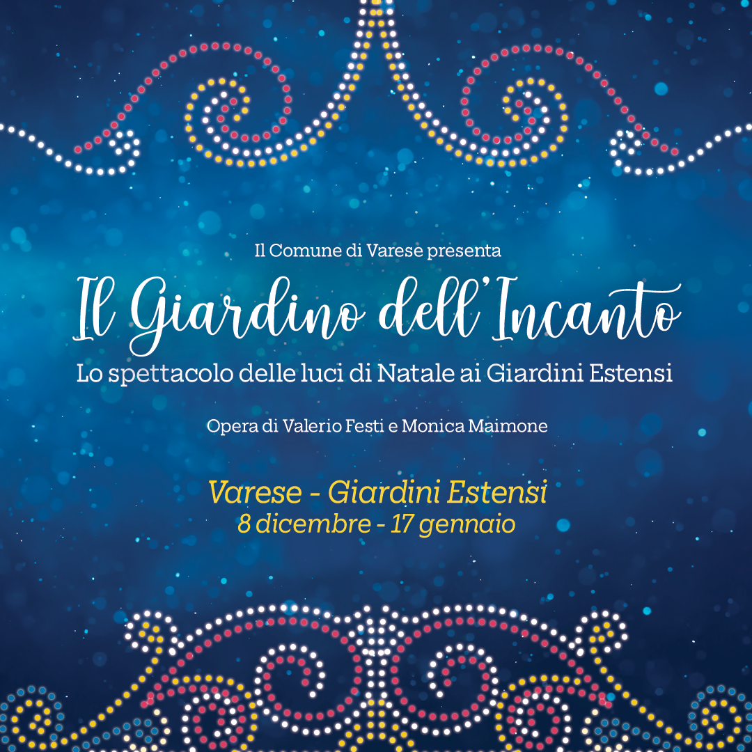 Tutto pronto per l'inaugurazione de "Il Giardino d'Incanto" ai Giardini  Estensi oggi alle 18 - La Provincia Di Varese