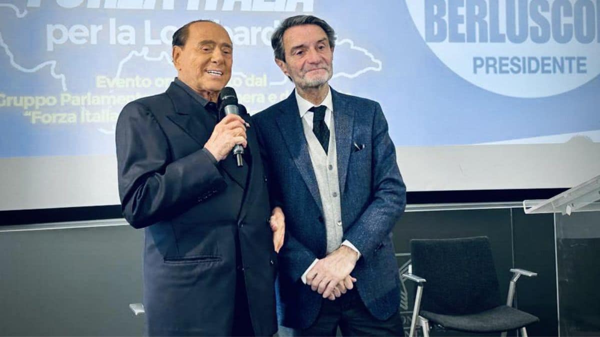 Berlusconi, il saluto di Fontana: "Ci lascia un grande lombardo, ha scritto  pagine indelebili" - La Provincia Di Varese