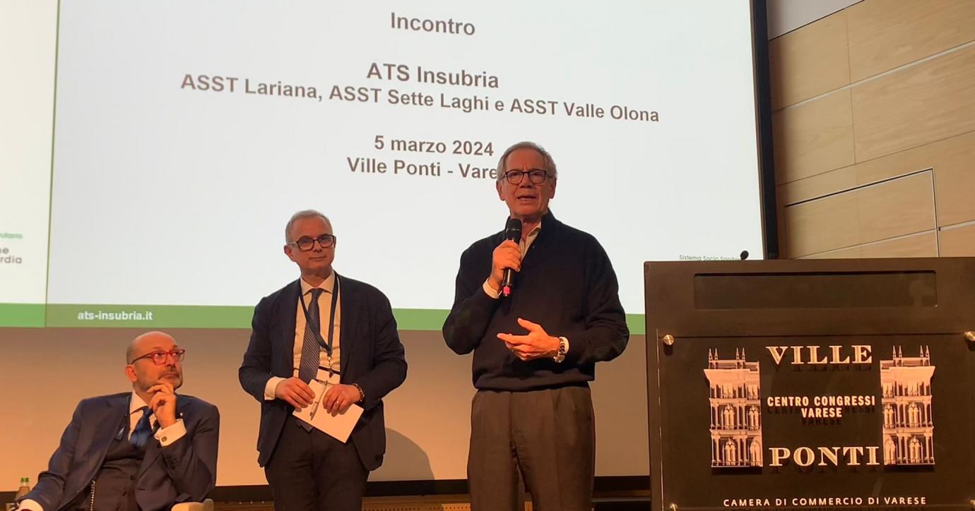 Regione Lombardia incontra i territori per la sanità di Ats Insubria ...