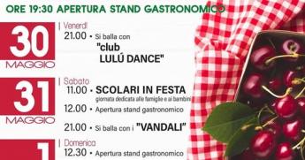 A Carnago torna la Sagra delle Ciliegie: quattro giorni di festa tra gusto, musica e tradizione
