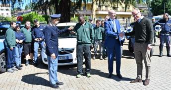 Varese, la polizia dona un’auto confiscata all’Impresa Agricola Sociale Pappaluga