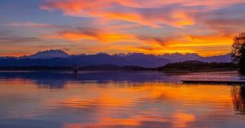 Il maltempo sfiora il Varesotto, che si gode il tramonto del solstizio