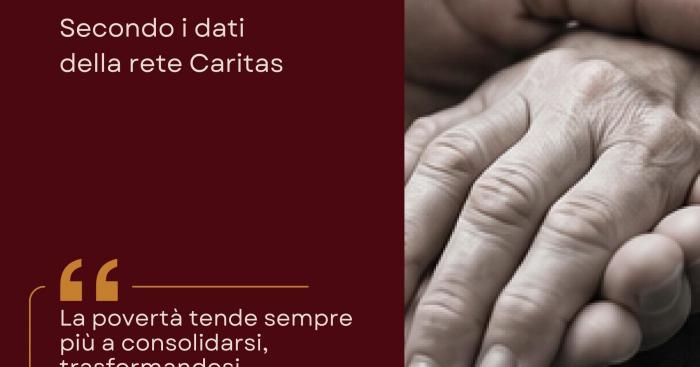 Caritas, numeri record per gli assistiti in Italia nel 2025: sono oltre 282mila i nuclei familiari