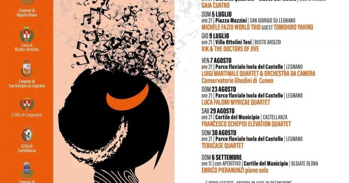 JAZZaltro accende l’estate: a Busto Arsizio e San Giorgio su Legnano arrivano artisti di fama internazionale