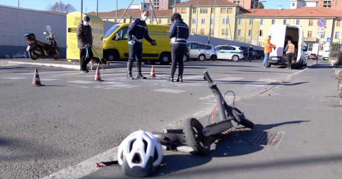 Cislago, cade dal monopattino in via IV Novembre: grave un uomo di 40 anni