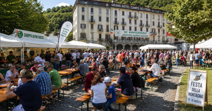 Festa della Montagna, gli Alpini di Varese celebrano 95 anni con otto giorni di eventi al Campo dei Fiori