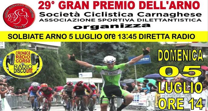 Il Gran Premio dell’Arno torna protagonista: a Solbiate Arno sfida tra i migliori Under 23 con il tricolore Balliana
