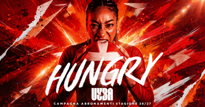 UYBA, la fame riparte dagli spalti: al via la campagna abbonamenti “Hungry”