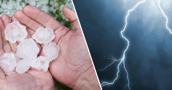 Caldo senza tregua, ma arrivano i temporali: rischio grandine e forti raffiche di vento