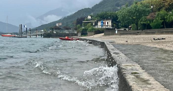 Lago Maggiore sopra lo zero idrometrico: il riempimento risale al 50%
