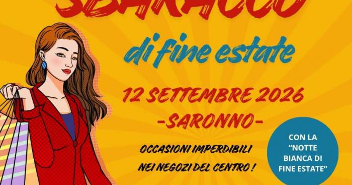 Sbaracco di fine estate a Saronno: occasioni nei negozi, il tutto già prima della Notte Bianca