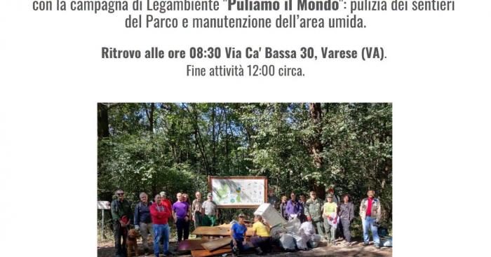 A Valle della Bevera volontari puliranno i rifiuti nell’area umida e nei sentieri del parco