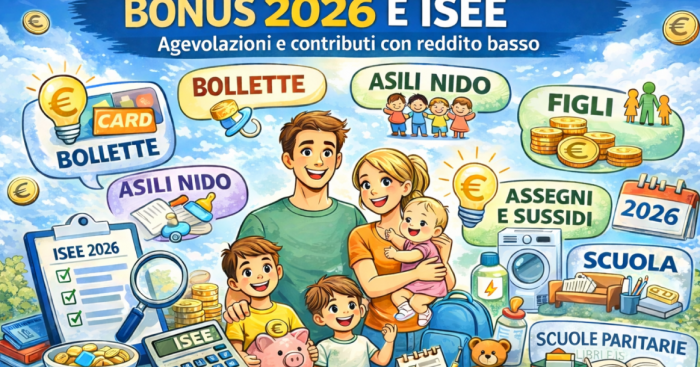 Bonus e aiuti 2026, cosa si può ancora ottenere: soglie Isee e scadenze