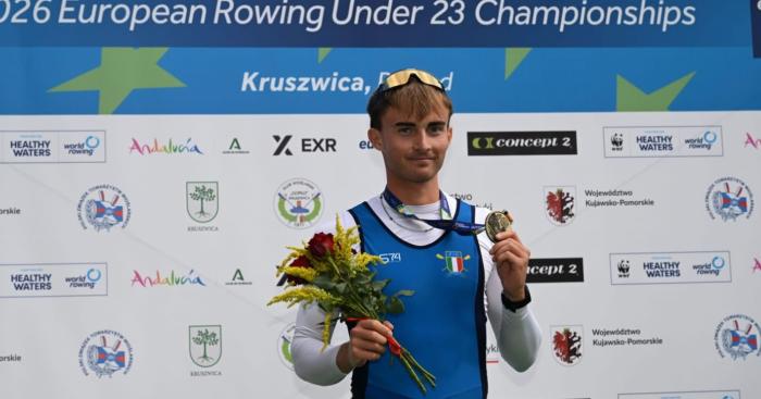 Lombardia d’oro agli Europei Under 23 di canottaggio: Borgonovo trionfa, dieci medaglie per l’Italia