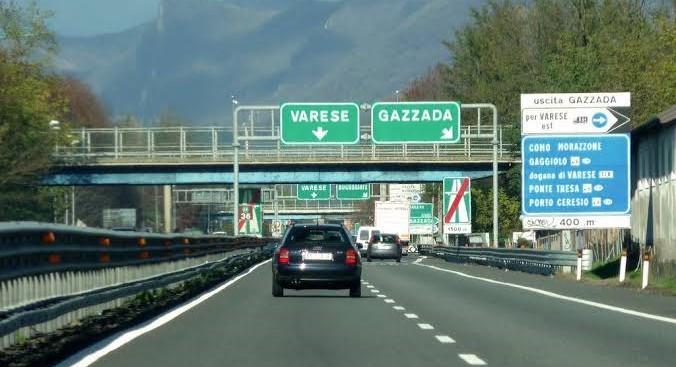 Superstrada per Varese chiusa giovedì 24 settembre: stop al traffico per otto ore