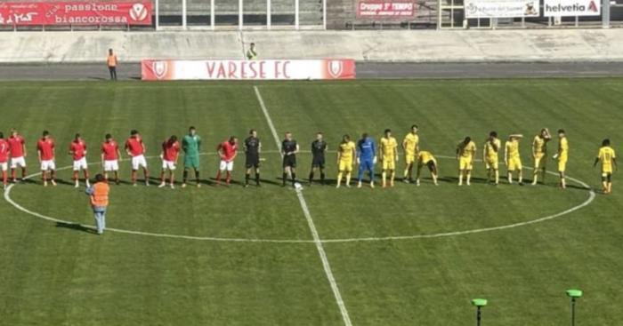 Mangano salva il Varese al 95’: rigore parato e 1-1 con il Lentigione
