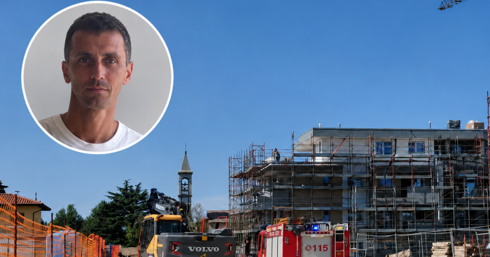 Morto schiacciato in cantiere a Origgio: la vittima è Alessandro Vezzoli, aveva 55 anni